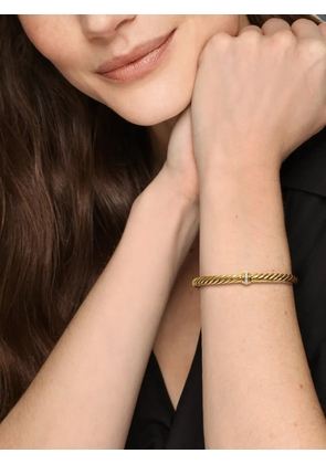David Yurman Cablespira diamond bracelet - Gold