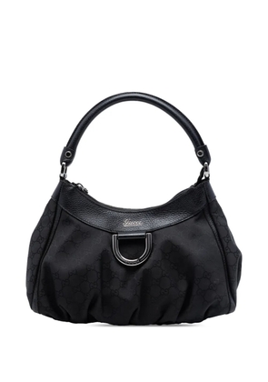 Gucci Pre-Owned 2016-2026 GG Canvas Abbey D Ring shoulder bag - Black