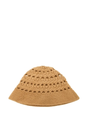 Michael Kors Vintage crochet-knit hat - Neutrals