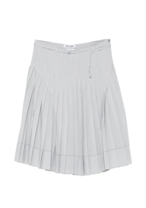 Low Classic pleated midi skirt - Blue