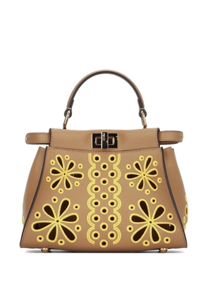 FENDI Peekaboo mini bag - Brown