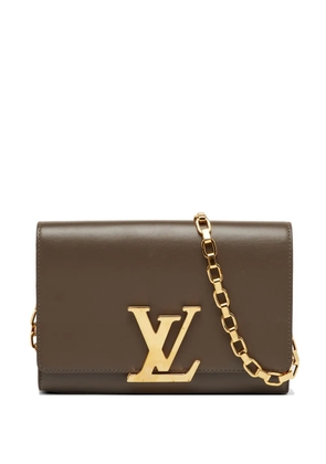 Louis Vuitton Pre-Owned 2013 Louise chain shoulder bag - Brown