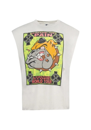 EARTHLING VIP graphic-print T-shirt - Neutrals