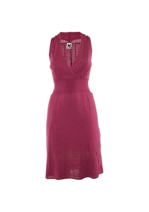 Missoni Pre-Owned sleeveless knit midi dress - Pink