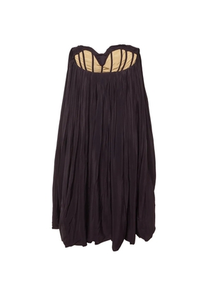 Chloé Pre-Owned pleated mini dress - Purple