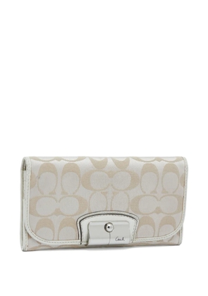 Coach Vintage Signature canvas wallet - Neutrals