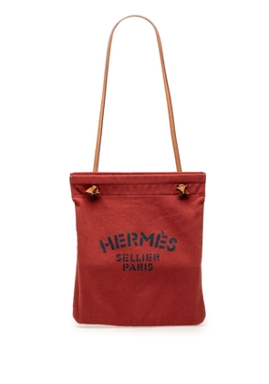 Hermès Pre-Owned 2018 Toile Aline Grooming Bag MM tote bag - Red