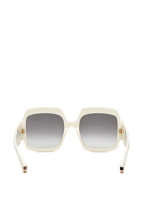 Philipp Plein square-frame sunglasses - White