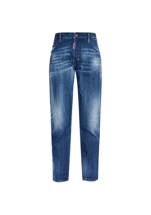 DSQUARED2 faded-effect distressed jeans - Blue