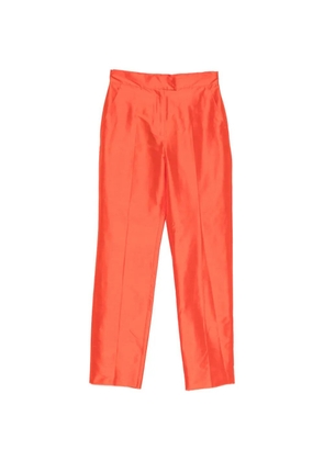 Max Mara pressed-crease trousers - Orange