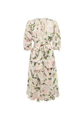 Dolce & Gabbana Pre-Owned silk floral dress - Pink