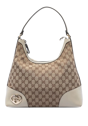 Gucci Pre-Owned 2016-2026 Medium GG Canvas Lovely shoulder bag - Neutrals