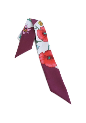 Gucci floral bandeau scarf - Purple