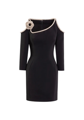 Saiid Kobeisy crystal-embellished mini dress - Black