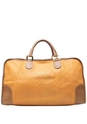 Loewe Pre-Owned 2000-2026 Bicolor Leather Amazona 50 travel bag - Yellow