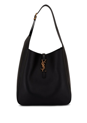 Saint Laurent large Le 5 à 7 leather shoulder bag - Black