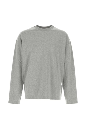 Jil Sander long-sleeve crew-neck T-shirt - Grey