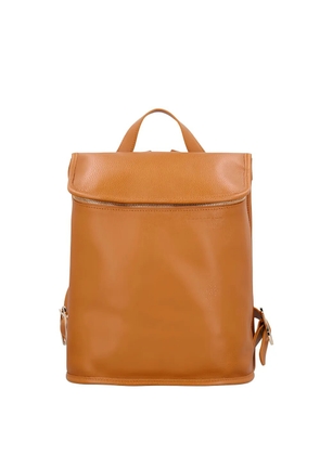 Longchamp medium Le Foulonné leather backpack - Neutrals