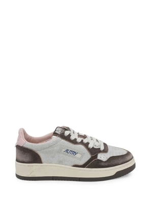 Autry Medalist suede sneakers - Silver