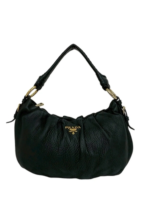 Prada Pre-Owned 2010-2026 Leather hobo bag - Black