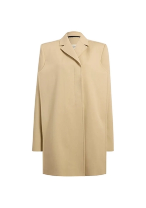 KHAITE Lorel coat in natural - Neutrals