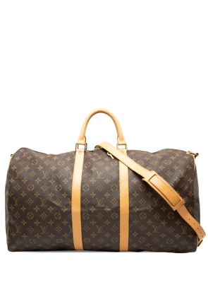 Louis Vuitton Pre-Owned 1998 Monogram Keepall Bandouliere 55 travel bag - Brown