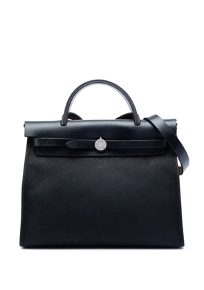 Hermès Pre-Owned 2017 Toile H Berline Herbag Zip 31 satchel - Black