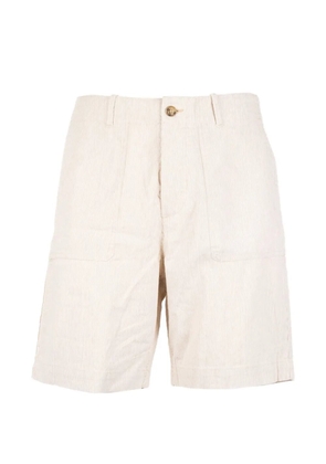 BROOKSFIELD striped-pattern shorts - Neutrals