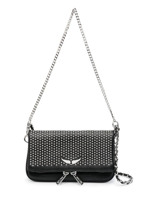 Zadig&Voltaire nano Rock studded crossbody bag - Black