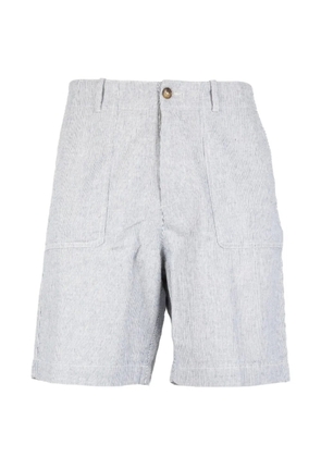 BROOKSFIELD stripe-pattern shorts - Blue