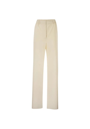 Max Mara straight-leg fluid trousers - Neutrals