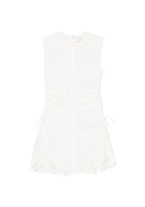 SIR. Klara broderie-anglaise mini dress - White
