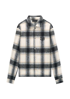RTA Parlan check-pattern jacket - Neutrals
