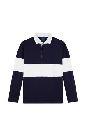 Paul & Shark stripe-detail polo shirt - Blue
