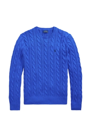 Polo Ralph Lauren cable-knit Pony sweater - Blue