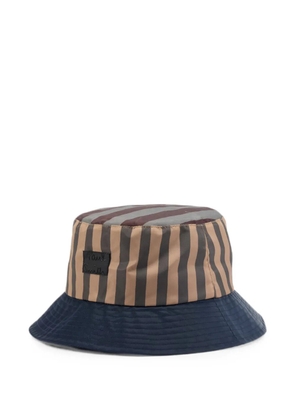 Paul Smith striped bucket hat - Brown
