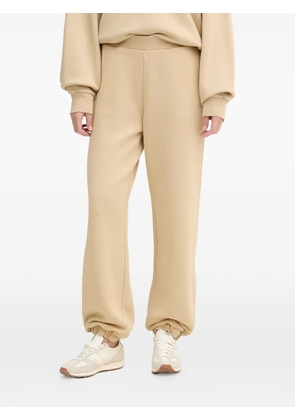 Ea7 Emporio Armani logo-embroidered track pants - Neutrals