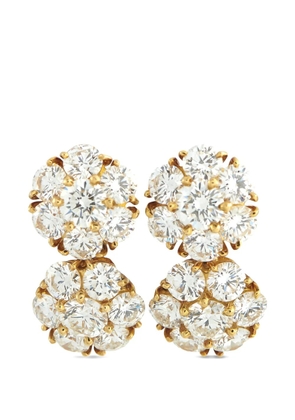 Van Cleef & Arpels Pre-Owned Fleurette diamond earrings - Gold