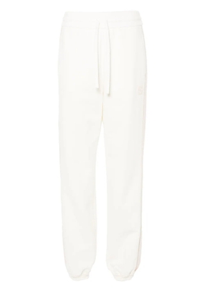 Gucci Interlocking G-patch cotton track pants - Neutrals