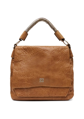Givenchy Pre-Owned Cognac 4G logo shoulder bag - Brown