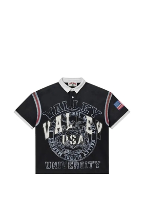 Vale Valley USA Rugby polo shirt - Black