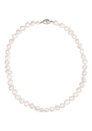 Baggins pearl-embellished necklace - White