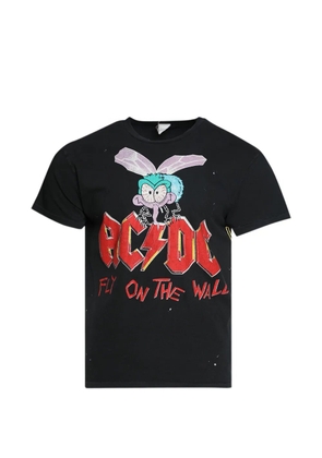 MadeWorn AC/DC Trapped Like A Fly On The Wall graphic-print T-shirt - Black