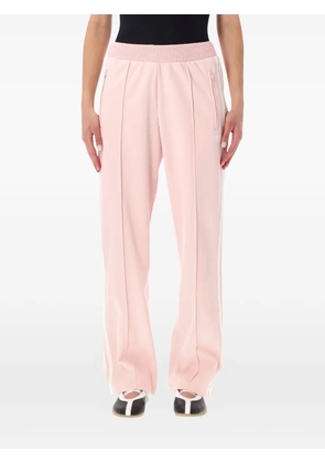 adidas logo-embroidered side-stripe track pants - Pink