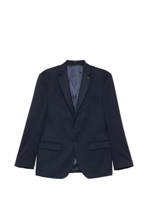 Karl Lagerfeld notched-lapels single-breasted jacket - Blue