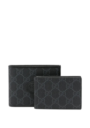 Gucci GG Supreme canvas wallet - Black
