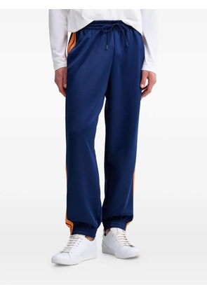 adidas Stadium logo-print side-stripe track pants - Blue