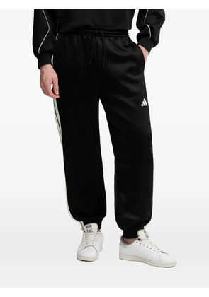 adidas Stadium side-stripe track pants - Black