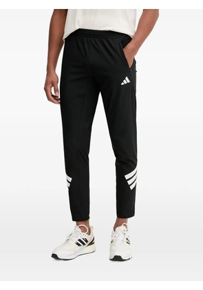 adidas logo-print track pants - Black