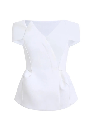 KHAITE Verone top in chalk - White